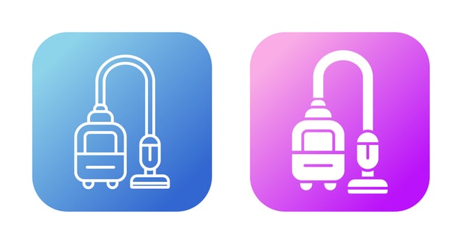 Vacuum Cleaner Vector Icon