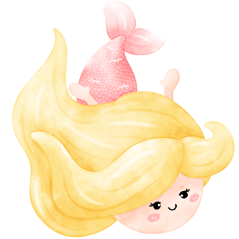 Cute Mermaid illustration, mermaid, watercolor mermaid, mermaid illustration png