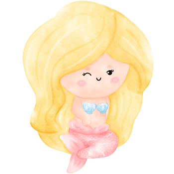 Cute Mermaid illustration, mermaid, watercolor mermaid, mermaid illustration png