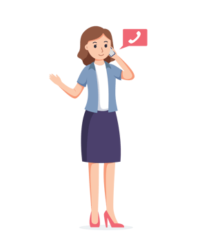 woman using smartphone isolated illustration png