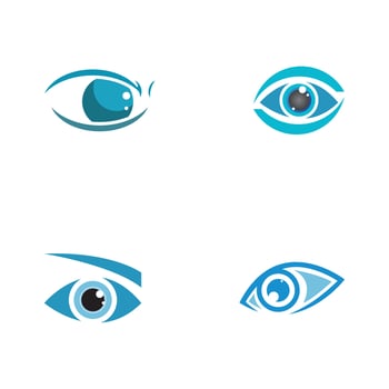 Eye Care vector logo design