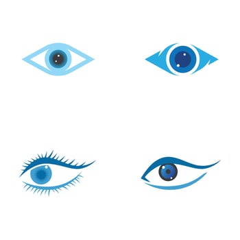 Eye Care vector logo design