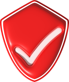 3D illustration Like or correct symbol,Confirmed or approved button png