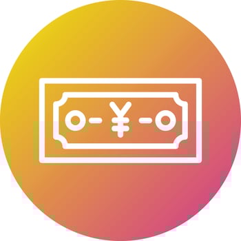 Yen Vector Icon Design Illustration