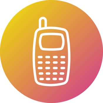 Phone Vector Icon Design Illustration