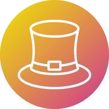 Magic hat Vector Icon Design Illustration