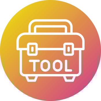 Tool kit Vector Icon Design Illustration
