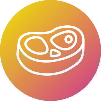 Meat Vector Icon Design Illustration