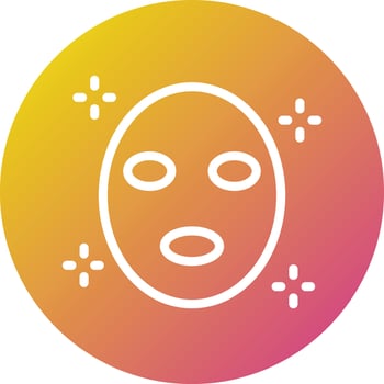 Face mask Vector Icon Design Illustration