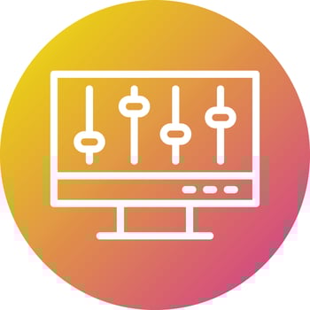 Volume control Vector Icon Design Illustration