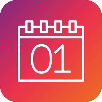 Calendar Vector Icon Design Illustration