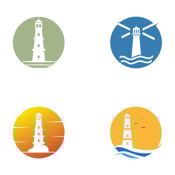 Light House icon vector illustration