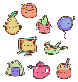 Kawaii Cute Icons png