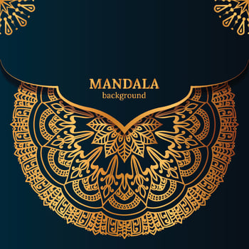 Luxury mandala background with golden arabesque pattern arabic islamic east style.decorative mandala for print, poster, cover, brochure, flyer, banner vector