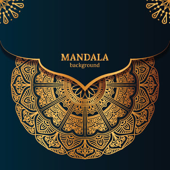 Luxury mandala background with golden arabesque pattern arabic islamic east style.decorative mandala for print, poster, cover, brochure, flyer, banner vector