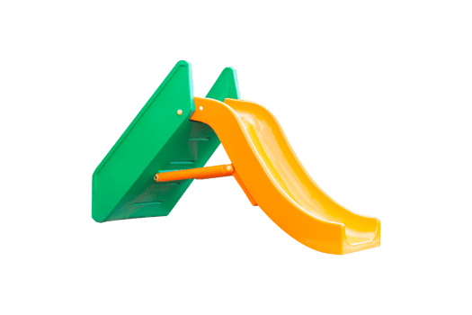 Childrens slide, Playground slide of plastic isolated on background png