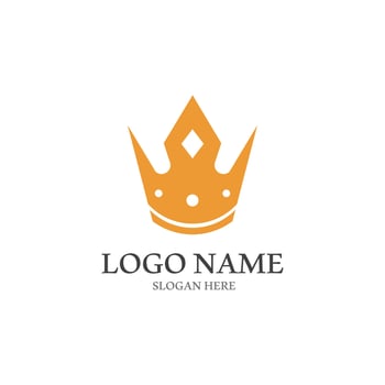 Crown Logo Template vector icon