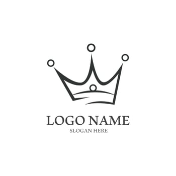 Crown Logo Template vector icon