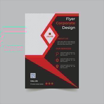 Modern Corporate Business Flyer Free Vector