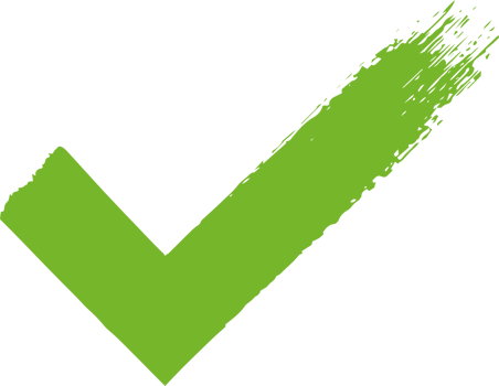 Grunge style check mark png