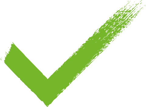 Grunge style check mark png