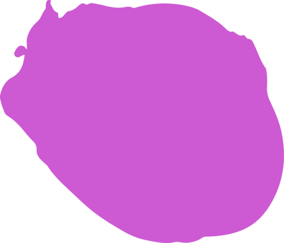 Hand drawn colored blot png