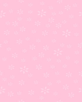 small white flowers seamless pattern vector illustration on pink background. Abstract background