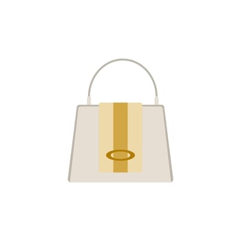 woman handbag flat design vector illustration. Leather handbags. Woman colorful luxury modern hand bag with handle, beautiful clutch and accessory vector