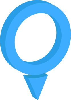 Location pointer pin icon png