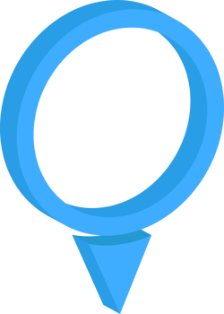 Location pointer pin icon png