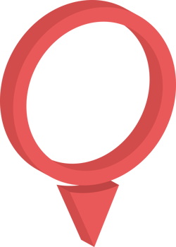 Location pointer pin icon png