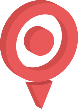 Location pointer pin icon png
