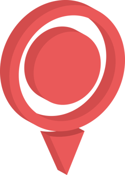 Location pointer pin icon png