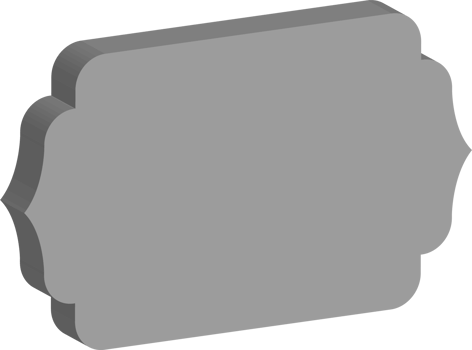 3D vintage frame png