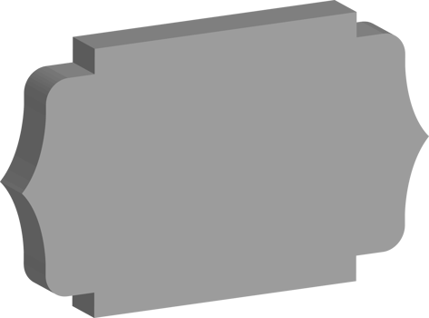 3D vintage frame png