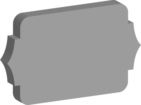 3D vintage frame png