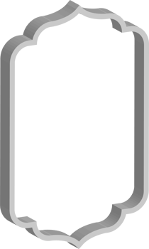 3D vintage frame png