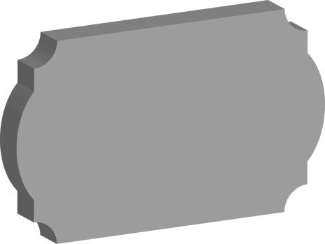 3D vintage frame png