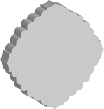 3D vintage frame png