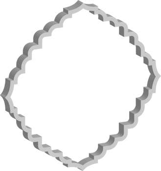 3D vintage frame png
