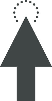 Pointer click sign and symbol png