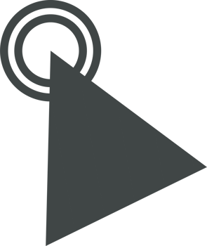 Pointer click sign and symbol png