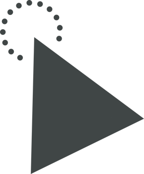 Pointer click sign and symbol png