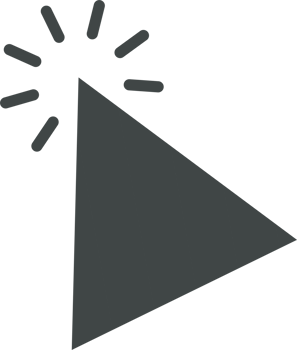 Pointer click sign and symbol png