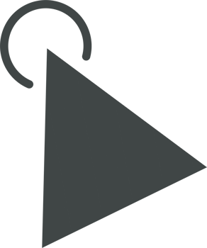 Pointer click sign and symbol png