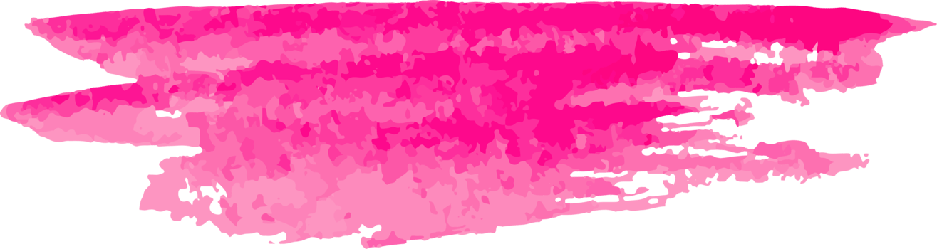 Pink paint brush. Ink stroke brush. png