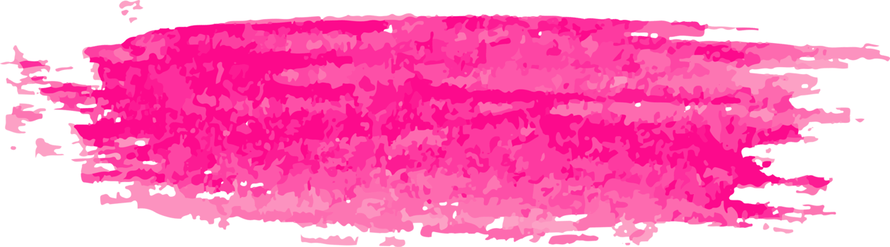 Pink paint brush. Ink stroke brush. png