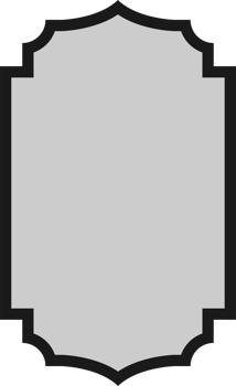 Vintage frame banner clip art png