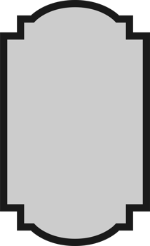 Vintage frame banner clip art png