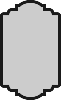 Vintage frame banner clip art png